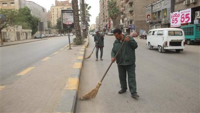 تطهير شوارع العمرانية من القمامة وإغلاق مقاهٍ غير مرخصة