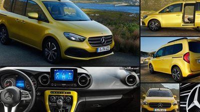 مرسيدس تطلق الشاحنة الجديدة T-Class لأوروبا 