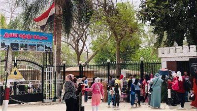 ثاني أيام العيد..إقبال كثيف على المراكب النيلية بحدائق القناطر فى القليوبية| صور 