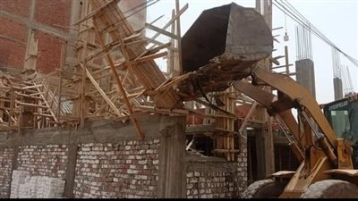 إزالة 6 حالات تعد على الأراضي الزراعية بسوهاج | صور