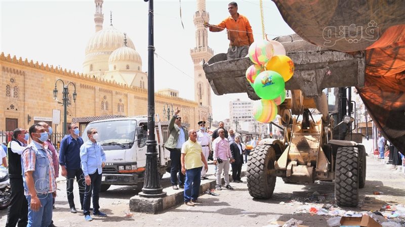رحمى يتفقد شوارع