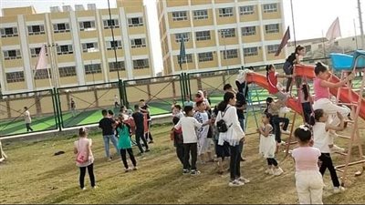 يوم ترفيهي بمراكز شباب قرى حياة كريمة للاحتفال بالعيد في البحيرة