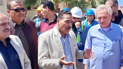 محافظ مطروح يتفقد أعمال صيانة محطتي الرميلة 1و2 لحل مشكلة المياه | صور 