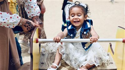 لعب وهزار.. زوار حديقة الأزهر يستمتعون بملاهي الحديقة في ثالث أيام عيد الفطر| فيديو وصور