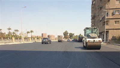 الانتهاء من رصف طريق عثمان محرم بالجيزة| فيديو