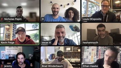 محمد دياب يعقد اجتماعا مع فريق عمل Moon knight