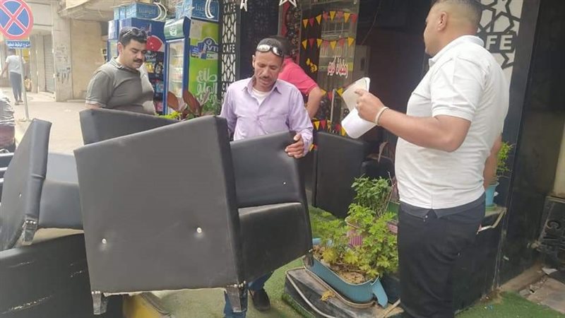 حملة إشغالات بالجيزة