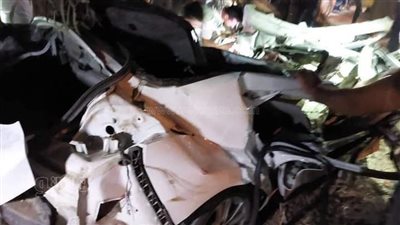 إصابة 4 أشخاص بينهم طفلة بحادث انقلاب سيارة بطريق الإسماعيلية الزقازيق|صور