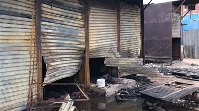 التحقيقات تكشف قيمة خسائر حريق محلات المرج