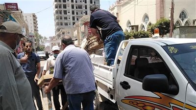 رفع 44 حالة إشغال في حملة بجنوب الجيزة