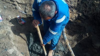 القناة لمياه الشرب: إصلاح كافة التلفيات بخطوط مياه الشرب بالمحافظات