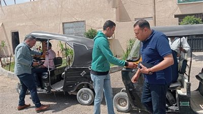 حملة لرفع كفاءة الطرق بهضبة الهرم.. صور