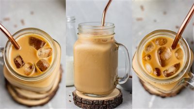 طريقة عمل الآيس كوفي مثل الكافيهات