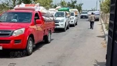 إقبال كثيف على توريد القمح بصوامع القنطرة شرق في الإسماعيلية | صور 