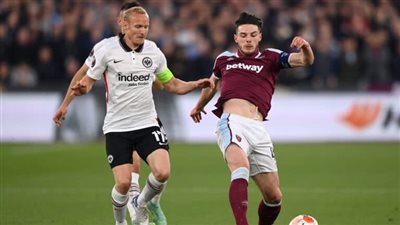 التشكيل الرسمي لمباراة فرانكفورت ووست هام في نصف نهائي الدوري الأوروبي