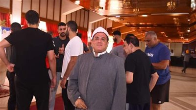 بعثة رجال يد الأهلى تؤدى صلاة الجمعة بالنيجر