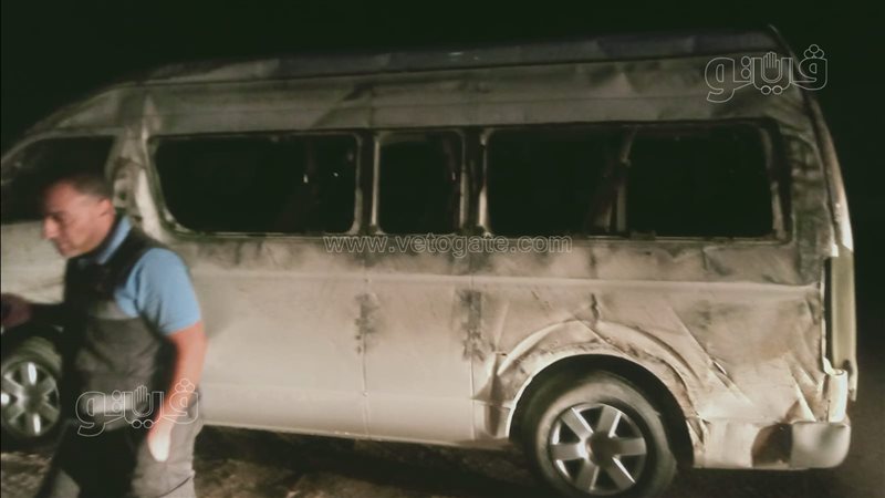 حادث بالطريق الزراعي