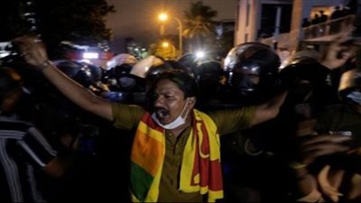 إعلان حالة الطوارئ في سريلانكا|صور 