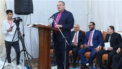 رئيس الإنجيلية يشهد تنصيب القس صموئيل عادل راعيا لكنيسة الشرابية 