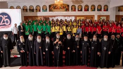 البابا تواضروس يشهد حفل مغتربي 