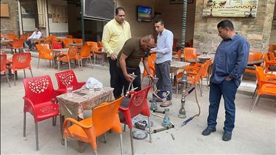 حملة مكبرة لإزالة الإشغالات بشوارع رمسيس وضياء وفيصل في الجيزة |صور