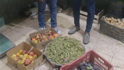 تحرير محاضر وإعدام 37 كيلو خضروات خلال حملة بالوادي الجديد 