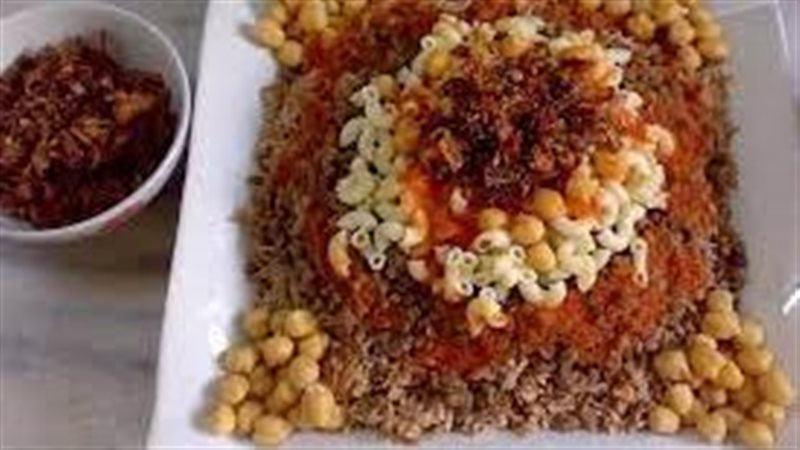 تفسير أكل الكشري
