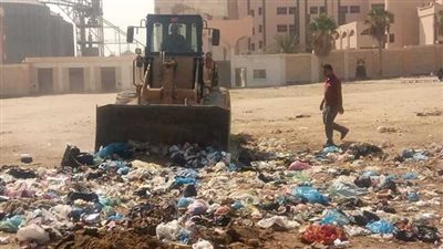 رفع 11 ألف طن مخلفات قمامة بجنوب وشمال الجيزة