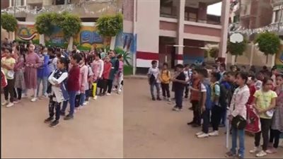 بث مباشر.. دخول طلاب رابعة ابتدائي لجان امتحانات الغربية