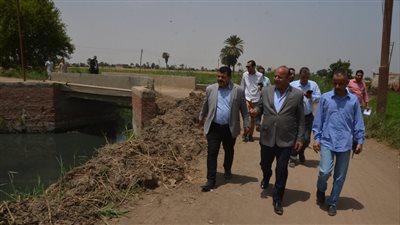 عقب شكوى الأهالي.. حلول عاجلة لمواجهة بعوض مصرف اللبيني ببني سويف