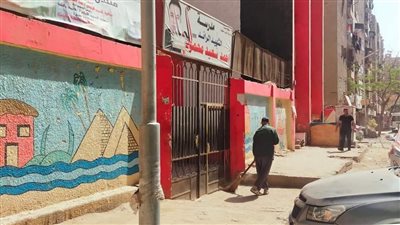 رئيس هيئة النظافة يتفقد محيط المدارس في الجيزة 