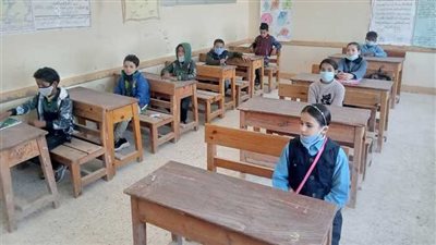 طلاب الصف الرابع الابتدائي يؤدون اليوم امتحان مادتي الدراسات وتكنولوجيا المعلومات