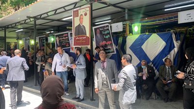 محامو الجيزة يدلون بأصواتهم لاختيار النقيب الفرعي| صور