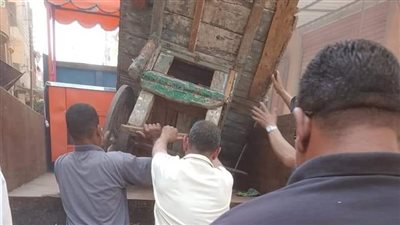 حملات مكبرة لرفع الإشغالات والتعديات على الطريق العام بالمنوفية