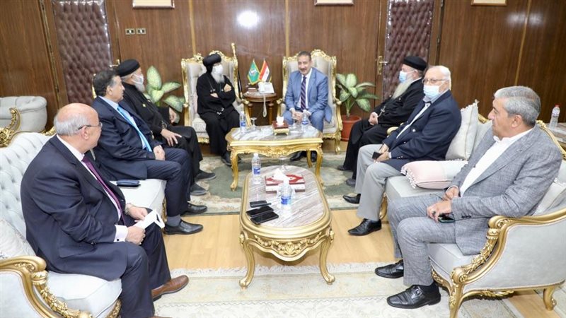 محافظ المنوفية يستقبل