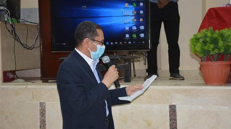 جانب من اجراء قرعة