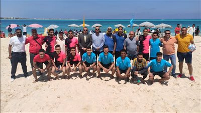 انطلاق فعاليات مهرجان المتميزين رياضيا لطلاب الجامعات المصرية بشواطئ مطروح