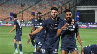 إنبي يتقدم بالهدف الأول في مرمى الزمالك | صور