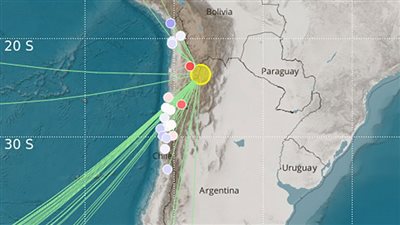 زلزال بقوة 6.6 درجة يضرب منطقة خوخوي بالأرجنتين