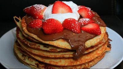 طريقة عمل البان كيك بحشوات مختلفة