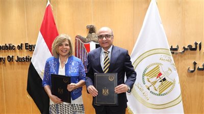 تعاون بين العدل والقومي لحقوق الإنسان في مجال التدريب القضائي