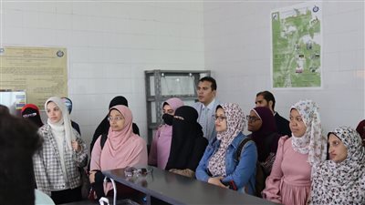 علوم سوهاج تنظم زيارة علمية طلابية لمركز بحوث تنمية إقليم جنوب الصعيد