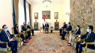  السيسي يؤكد حرص مصر على تعزيز وتدعيم شراكتها الاستراتيجية الممتدة مع الولايات المتحدة الأمريكية