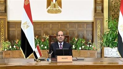 السيسي يؤكد الموقف المصري الثابت المستند إلى ضرورة تدعيم أركان الدول التي تمر بأزمات وتقوية مؤسساتها الوطنية