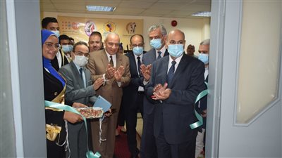 افتتاح وحدة المرأة الآمنة بمستشفى الكبد الجامعي بالمنيا