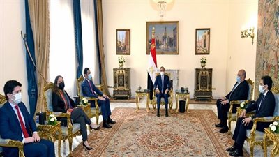 بسام راضي: الرئيس يستقبل نائب رئيس محكمة المحاسبات الفيدرالية البرازيلية ويشيد بتميز علاقات الصداقة التي تجمع بين مصر والبرازيل والحرص على تعميقها في مختلف المجالات لا سيما الرقابة المالية والمحاسبة