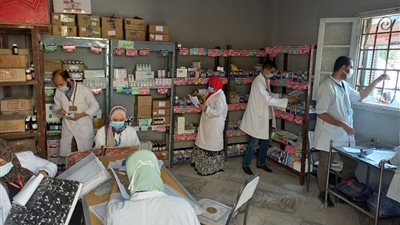 قافلة طبية مجانية في الدقهلية توقع الكشف على 1474 مريضا