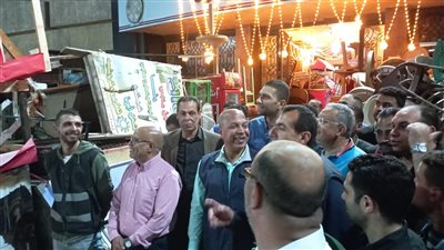 حملات مكبرة لإزالة الإشغالات والتعديات بحي المنتزه أول في الإسكندرية