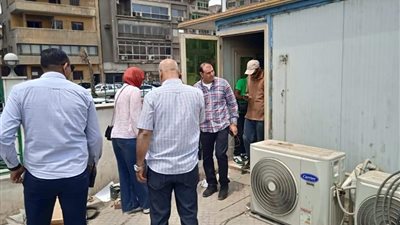 رئيس جنوب الجيزة يتفقد حملة إزالة الكرفانات التي تحجب رؤية النيل| صور