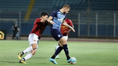 بيراميدز يتقدم على سيراميكا بهدف في الشوط الأول